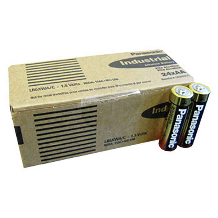 Panasonic Alkaline "AA" Cell 24 piece box of batteries - Image 2