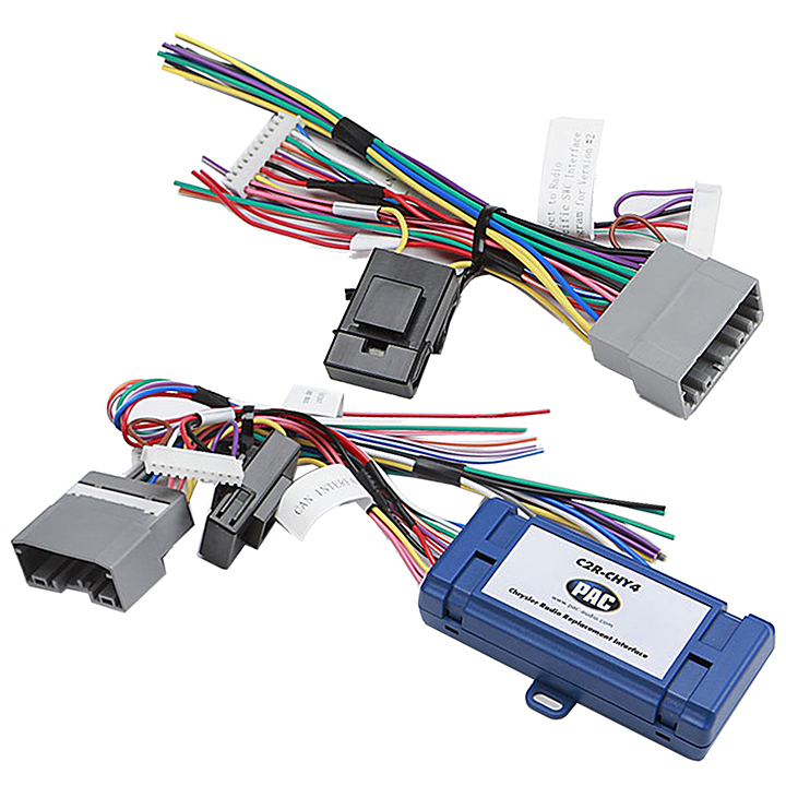 PAC radio interface '04-'17 Chrysler Dodge and Jeep can bus radios