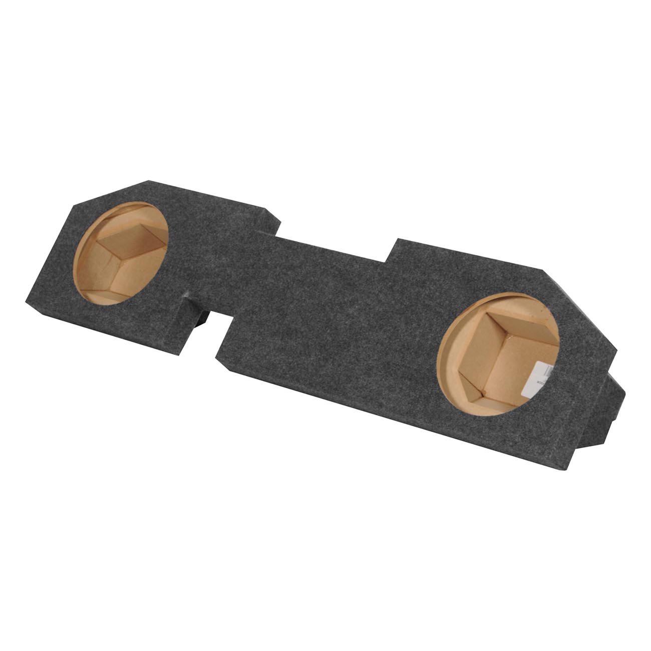 EMPTY WOOFER BOX DODGE 4 DOOR '02 - '18; DUAL 10";