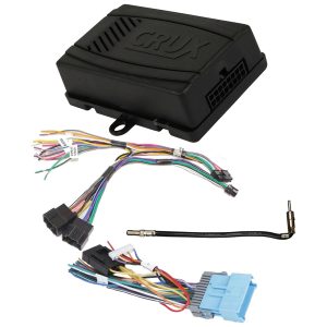 CRUX Radio Replacement Interface for Select ’04-12 GM LAN Vehicles with 11-Bit Systems
