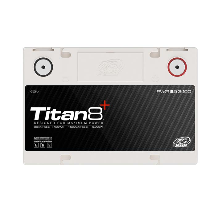 XS Power Titan 8 Lithium Battery 30AH 1500 CA 5000 W