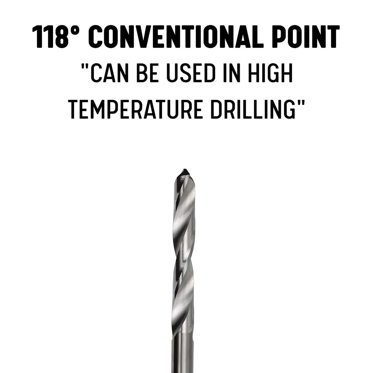 DRILL AMERICA 5/32" Solid Carbide Drill Bit - Image 3