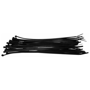 Nippon Nylon Wire Ties 4″ - Black (100 count)