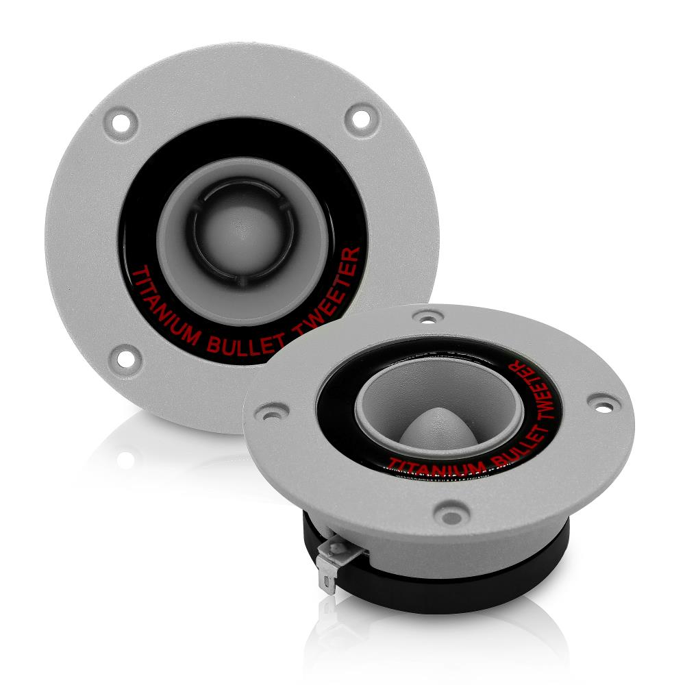 PYRAMID 1" ALUMINUM CAST BULLET STYLE TWEETER (sold in pairs); 300 WATT - Image 3