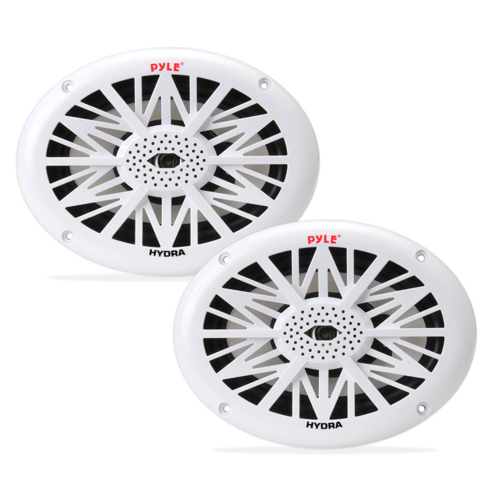 Pyle Marine 6×9” 2-Way Speakers (White)