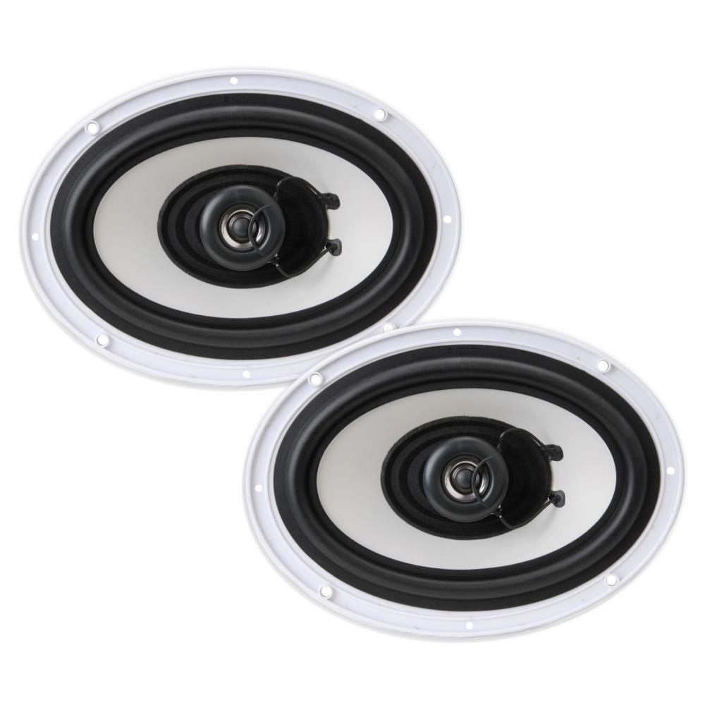 Pyle Marine 6×9” 2-Way Speakers (White) - Image 2