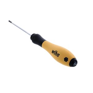 Wiha ESD Safe SoftFinish Slotted Screwdriver: 2.5 x 75mm