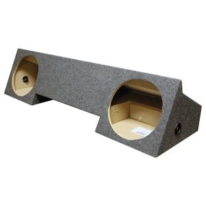 QPower Dodge Extended-Cab ’96-’01 Dual 12″ Sealed Empty Woofer Enclosure