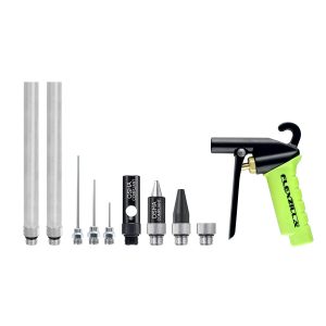 Flexzilla X1™ Blow Gun Kit ZillaGreen (10-Piece)