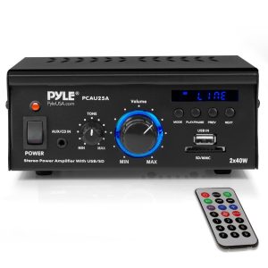 Pyle Mini 2 Channel 80 Watt Amplifier