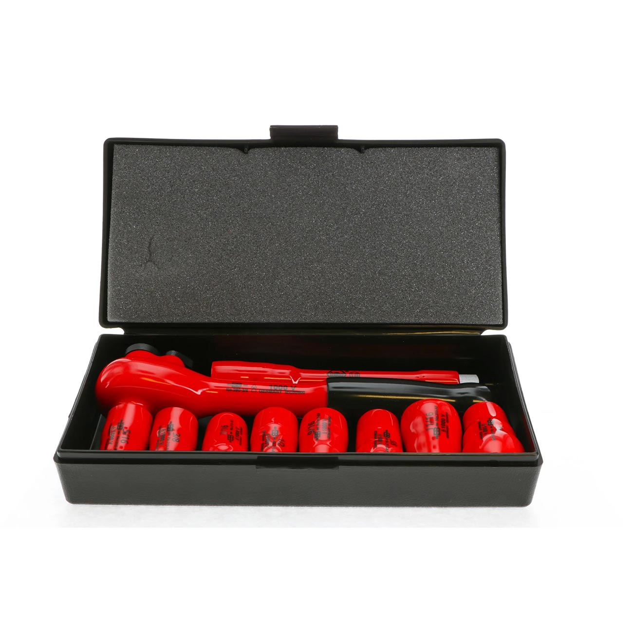 Wiha Insulated Socket and Ratchet Set 3/8" Drive - SAE (10 Piece Set) - Image 3