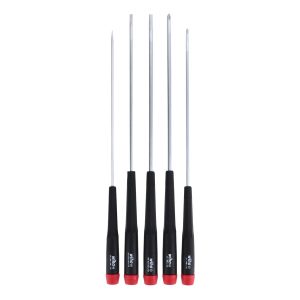 Wiha Precision Long Slotted/Phillips Screwdrivers (5 Piece Set)