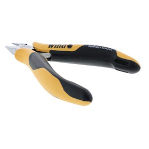 Wiha ESD Safe Precision Flush Cutting Mini Diagonal Cutters - 5.25" Overall Length