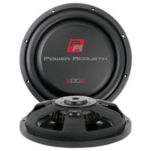 Power Acoustik 10" Shallow Mount Woofer 600W RMS/1200W Max Single 4 Ohm Voice Coil