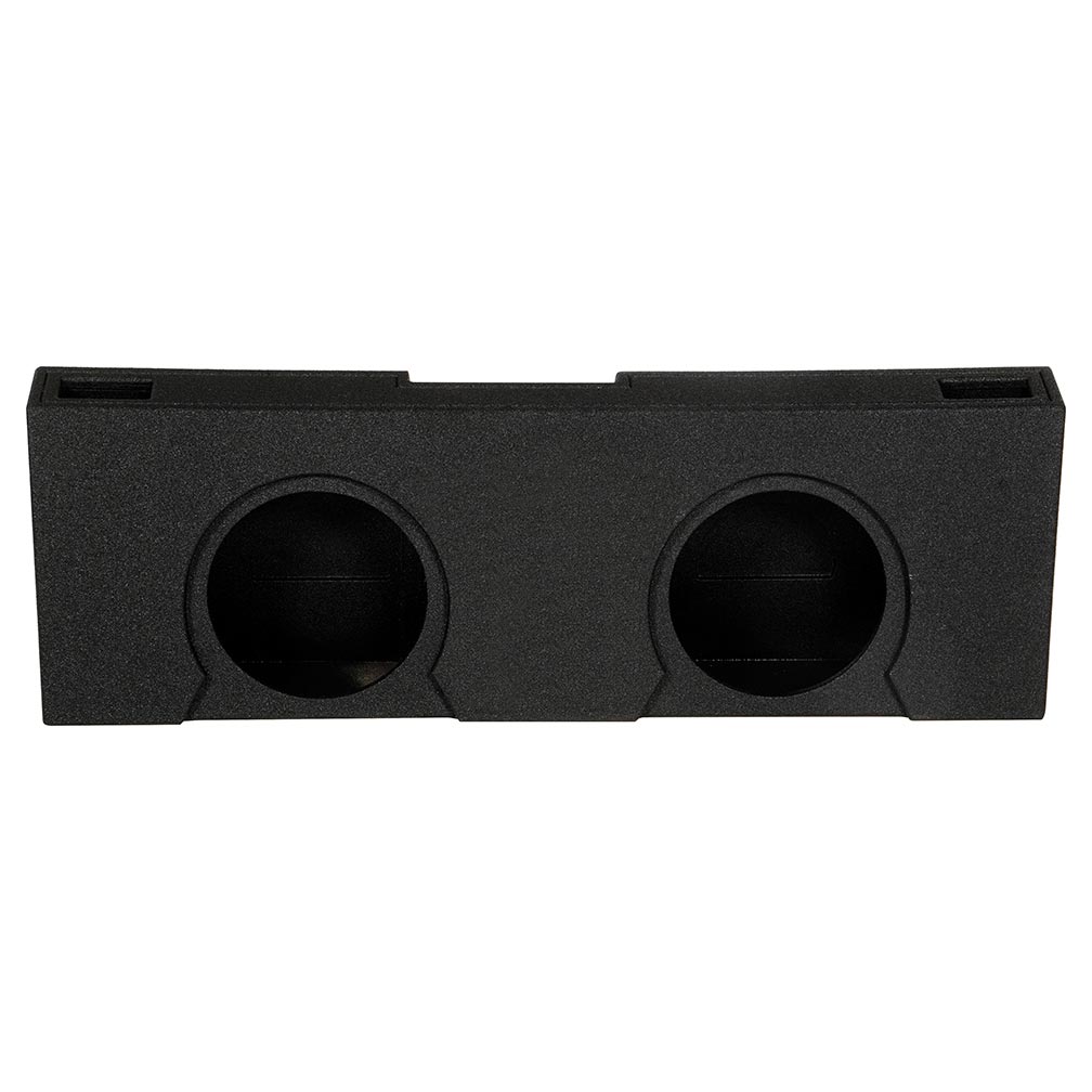 QPower "QBOMB" Chevy/GMC Crew Cab '07-'13 Dual 12" Vented Empty Woofer Box - Image 3