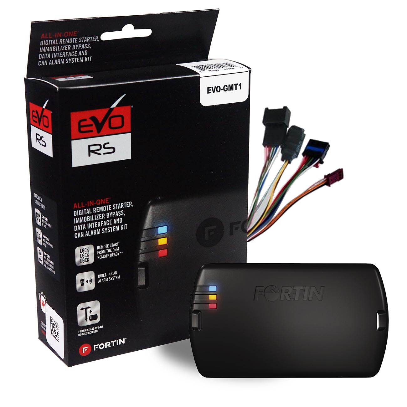 Fortin Remote Start Module and T-Harness for ’10-’22 GM Standard-Key Vehicles