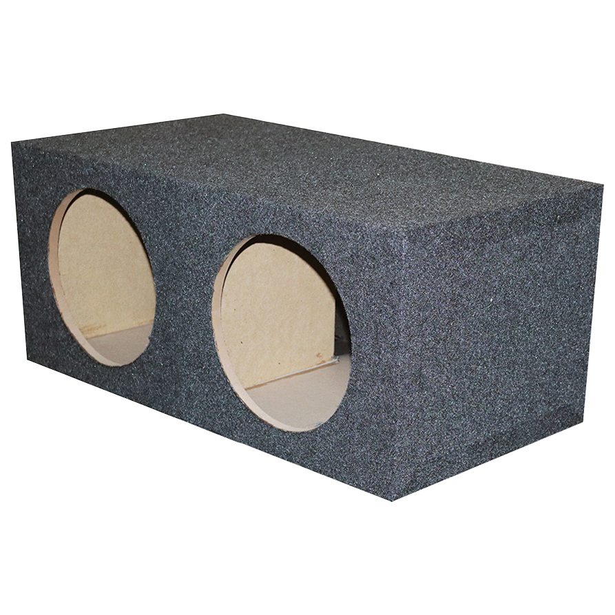 Dual 15″ Sealed Heavy Duty Square Empty Woofer Box - Image 2