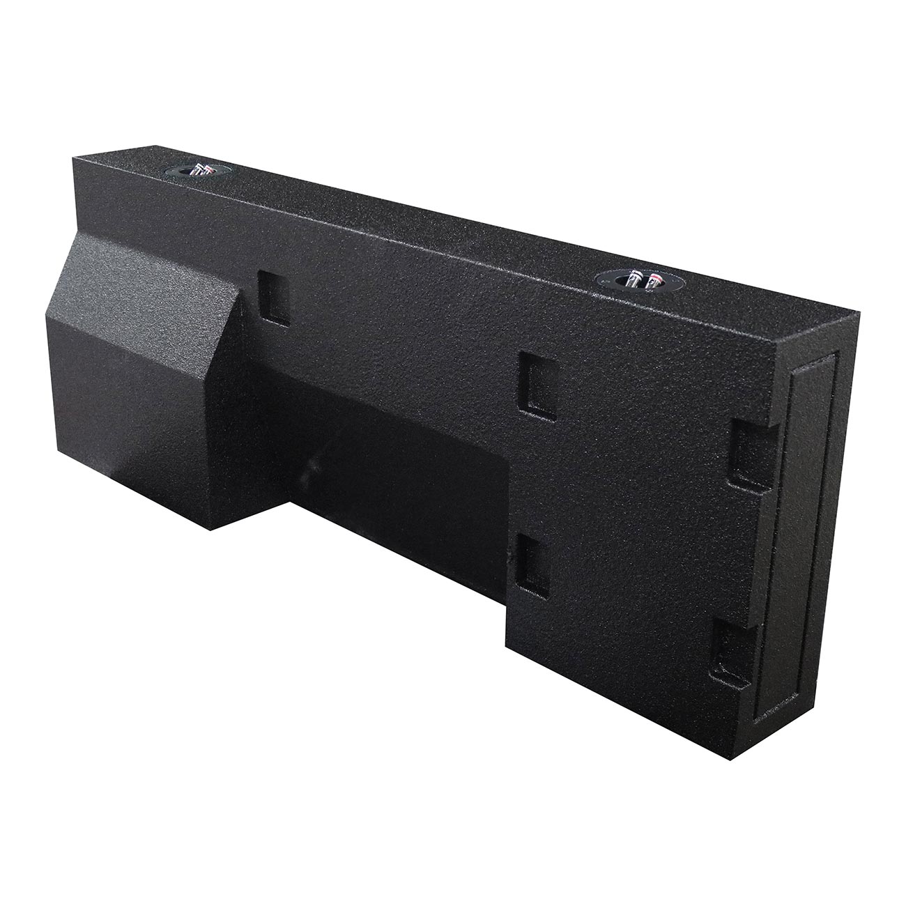 QPower “QBOMB” ’22-’24 Toyota Tundra Crew Max Dual 10″ Sealed Empty Woofer Enclosure - Image 3