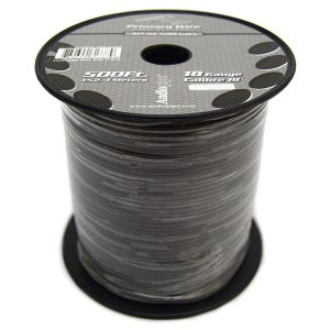 Audiopipe Primary Wire 18-Gauge 500 Foot Spool - Gray