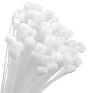Xscorpion 8" Wire Ties - White (100 count)