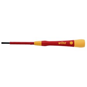 Wiha Precision Insulated PicoFinish Slotted Screwdriver - 3.5mm x 60mm