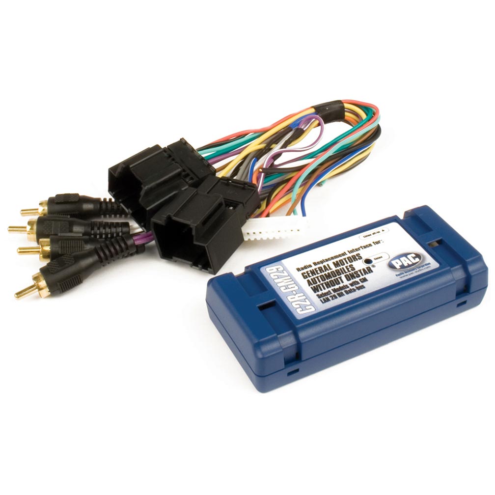 PAC Radio Replacement Interface for Select ’06-’17 29-bit LAN GM Vehicles without On-Star