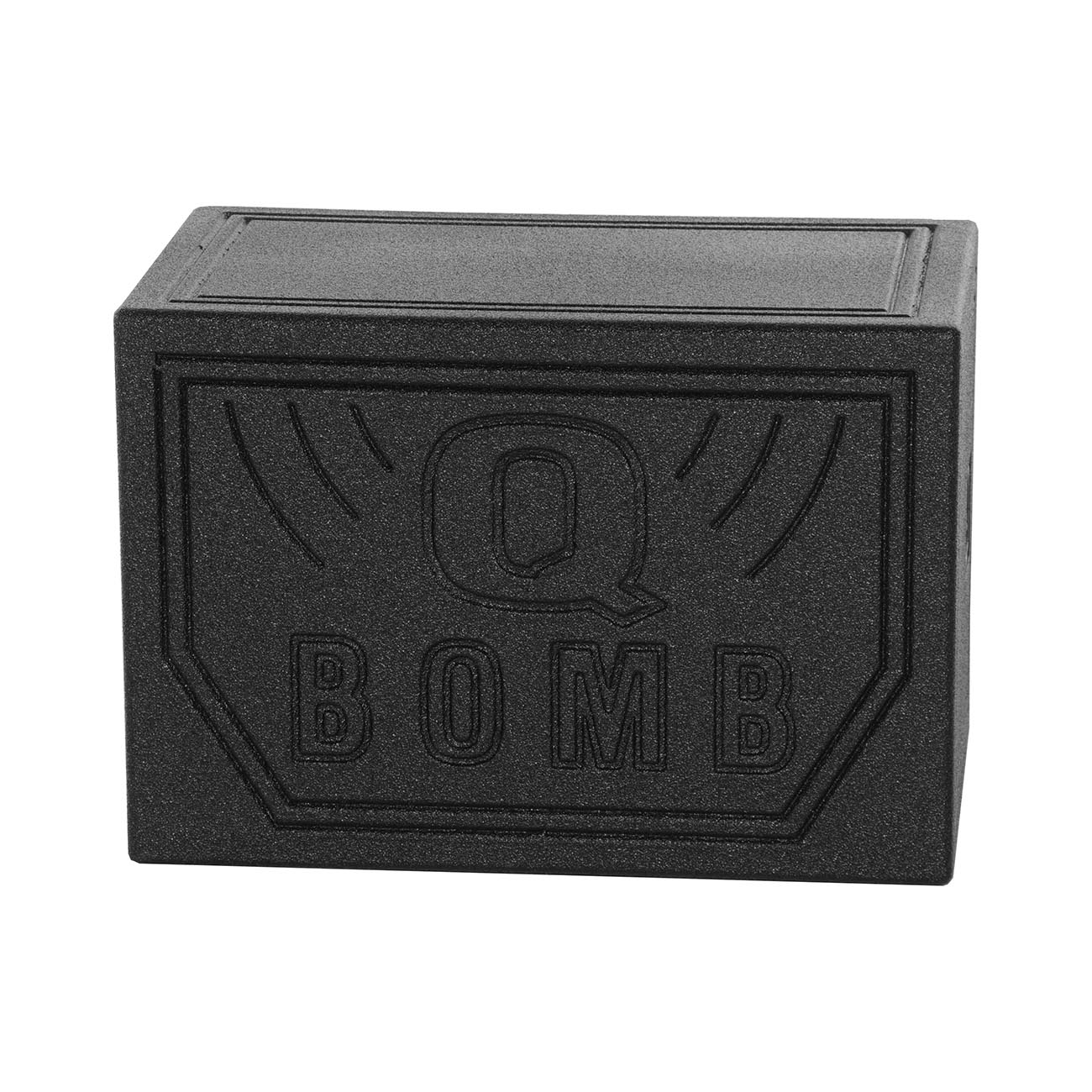 Qpower Single 12" Bomb BoxSquare Ported Square Woofer opening