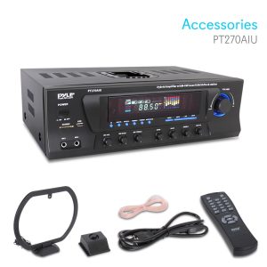 Pyle 61W Stereo Receiver AM/FM Tuner