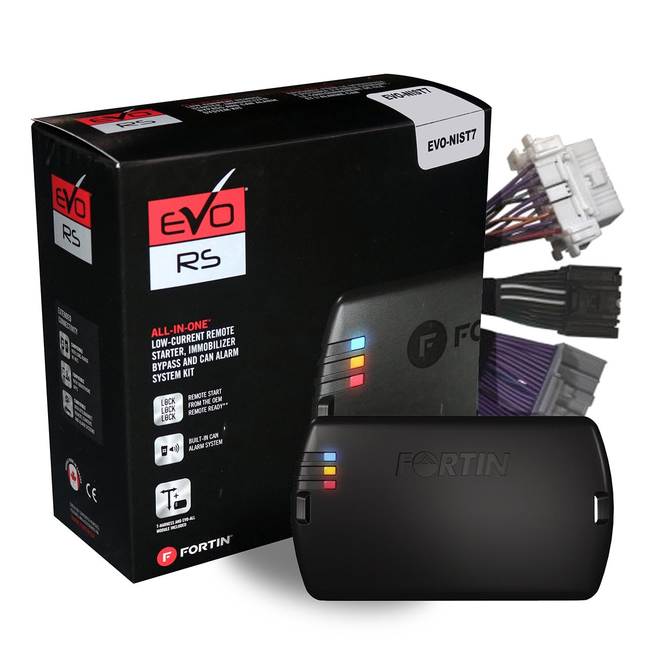 FORTIN EVO‐ALL & T‐Harness for select Nissan and Infiniti Push‐To‐Start 2020-2025