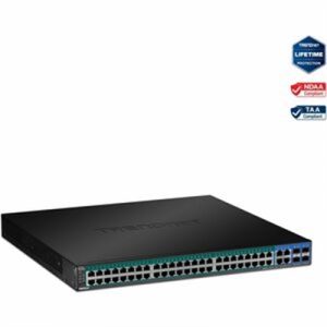 52-Port Gig WebSmart PoESwitch