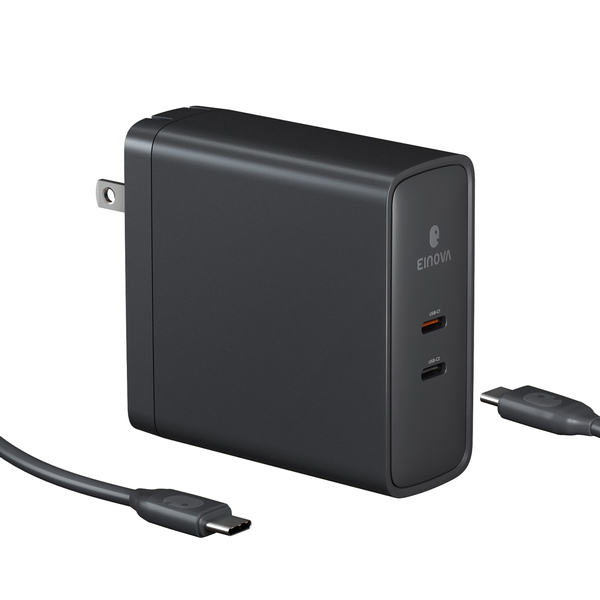 Einova CXX140WUS.00 Polaris 140-Watt Dual-Port USB-C Charger