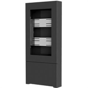 40" PORTRAIT FLOOR KIOSK BLK
