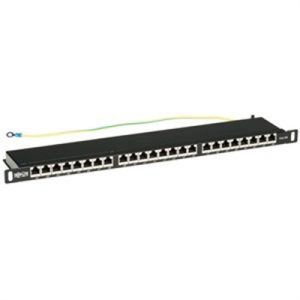 Cat6a Patch Panel 24-Port High