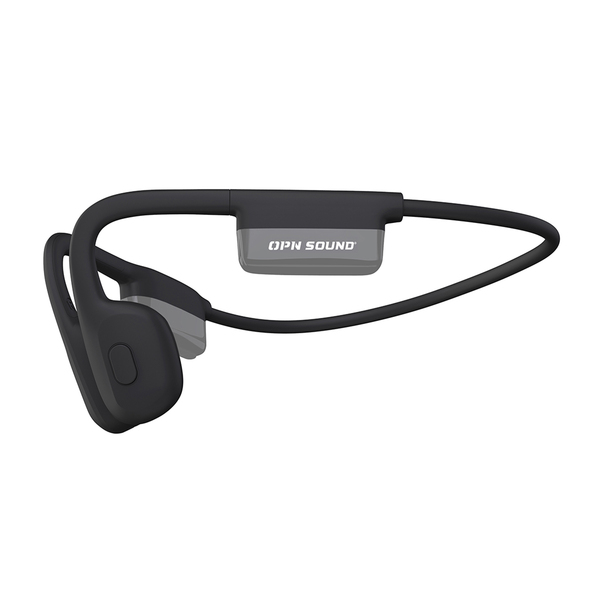 OPN Sound OS9000BL Mercato+ Bluetooth Open-Ear Neckband Headphones with Microphone, Black