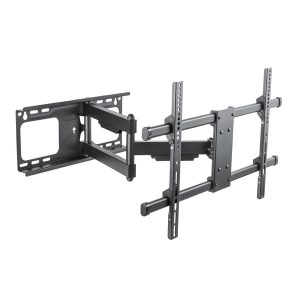 STANLEY THX-SS1364FM Pro DIY Series 37-In. to 80-In. Full-Motion Single-Arm TV Wall Mount, THX-SS1364FM