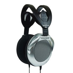 Koss 197063 UR40 Over-Ear Headphones, Black/Silver
