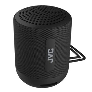 JVC SP-SG2BTB Gumy Plus True Wireless Stereo Portable Bluetooth Speaker with Speakerphone, SP-SG2BT (Black)