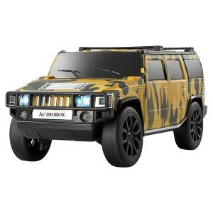 Audiobox TRK-2009CAMO SoundRides TRK-2009BT SUV-Style Bluetooth Speaker with WaveSync and Lights (Camouflage)