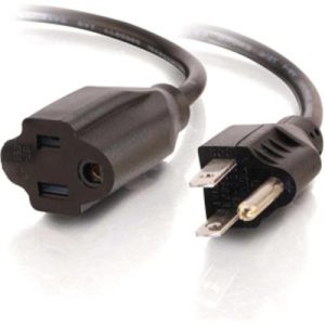 6' 18 AWG Outlet Powr Ext Cord