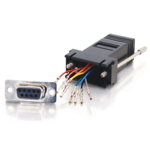 RJ45/DB9F Adapter