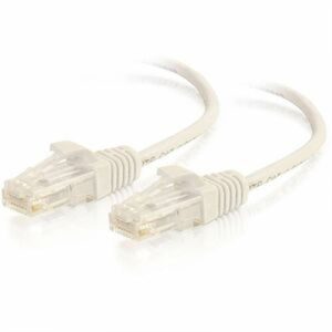 0.5ft Cat6 Snagless Unshd Wh