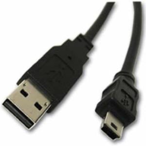 6' USB 2.0 A to Mini B Cable