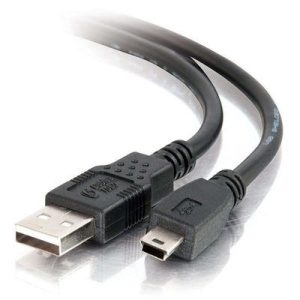 3' USB A to Mini B 2.0 Cable