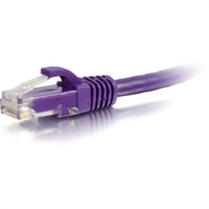 5' Cat6 SnaglessPatchPurple
