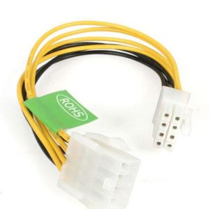8" EPS 8 Pin Power Ext Cable