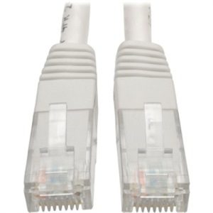 Cat6 Cat5e Molded White MM 6ft