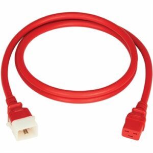 C19 TO P-LOCK C20 6FT RED 6PK