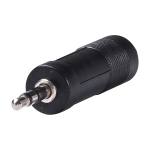 RCA AH203EV Stereo 3.5-mm Plug to 1/4-In. Jack Headphone Adapter