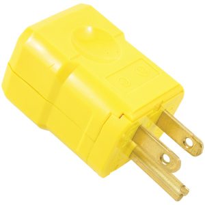 No Logo 5965Y//5256OVY 15-Amp 125-Volt 3-Wire Straight-Blade Plug