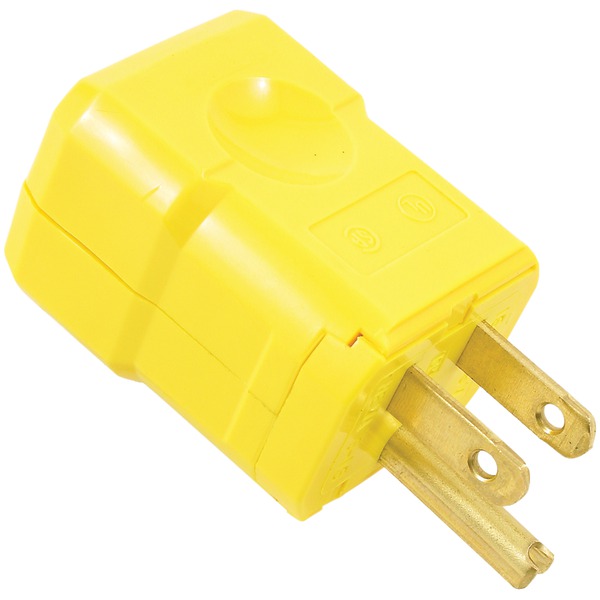 No Logo 5965Y//5256OVY 15-Amp 125-Volt 3-Wire Straight-Blade Plug